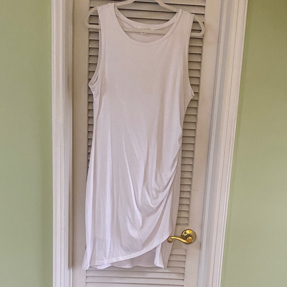 Treasure & Bond White Mini Dress
